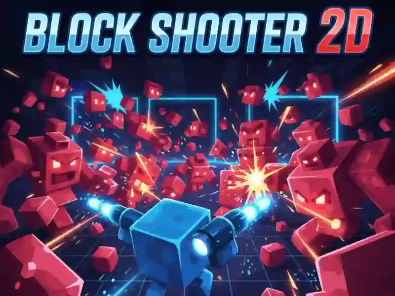 Spēle Block Shooter 2D online