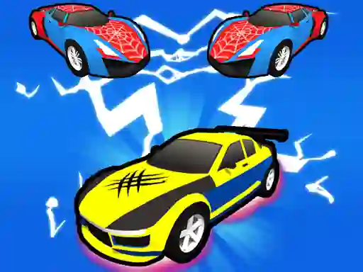 Spēle Superhero Car Merge Master online