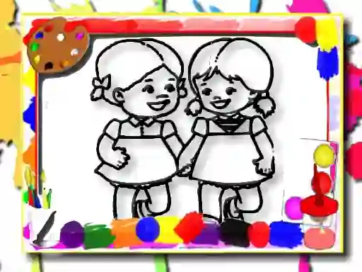 Spēle Kids Coloring Time online