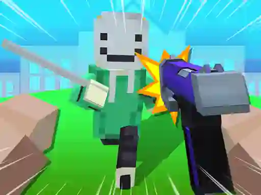 Spēle Block Craft 3D - School online