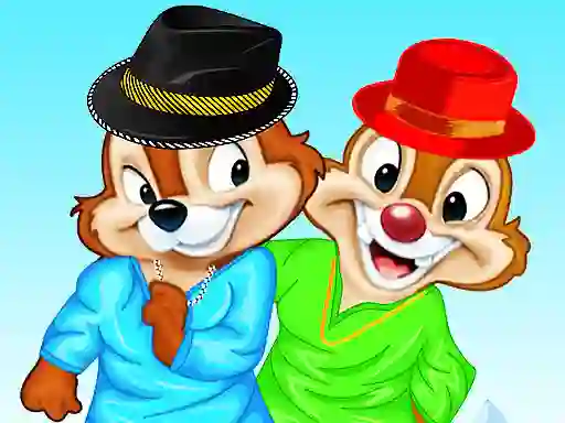 Spēle Chip n Dale Dressup online