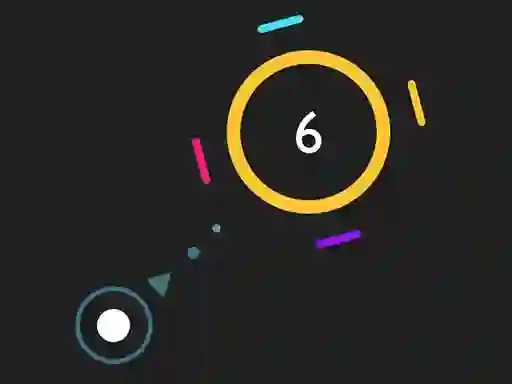 Spēle Color Shot throw the ball online