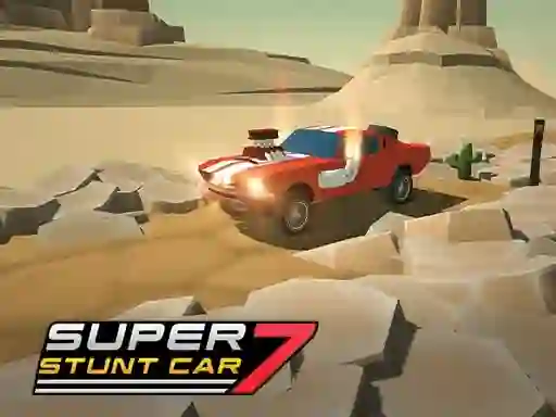 Spēle Super Stunt car 7 online
