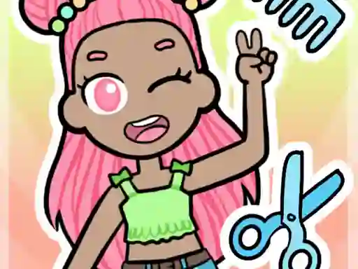 Spēle Cute dress-up game online