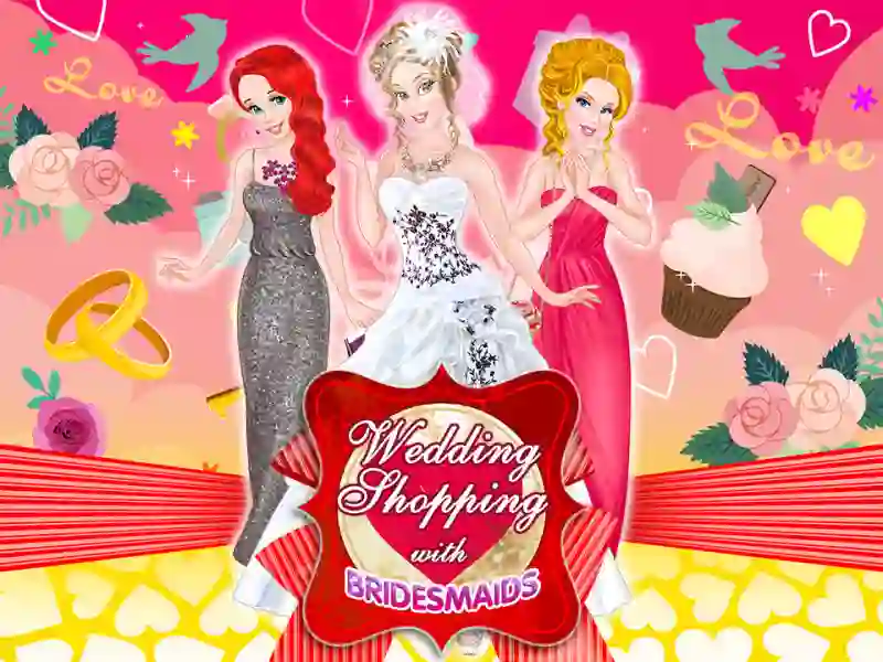 Spēle Wedding Shopping with Bridesmaids online