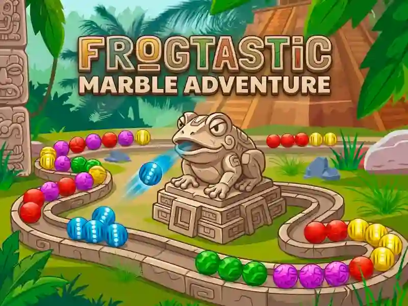 Spēle Frogtastic Marble Adventure online