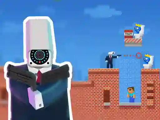 Spēle Cameraman vs Toilets Puzzle online