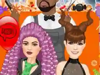 Spēle Jenner Sisters Spooky Hairstyles online