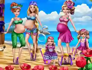 Spēle Pregnant Moms Exotic Holiday online