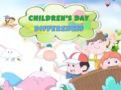 Spēle Childrens Day Differences online