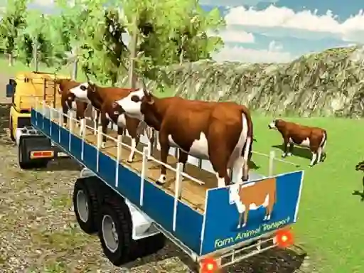 Spēle Offroad Animal Truck Transport online