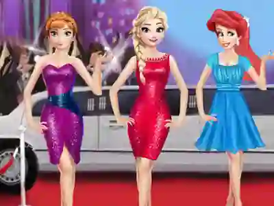 Spēle Princesses On Red Carpet online