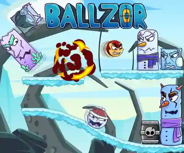 Spēle Ballzor Level Pack 1 online