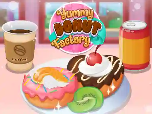 Spēle Yummy Donut Factory online