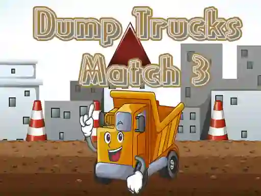 Spēle Dump Trucks Match 3 online