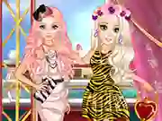 Spēle Princesses Sparkle Fashion online