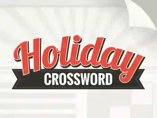 Spēle Holiday Crossword online