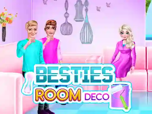 Spēle Besties Room Deco online