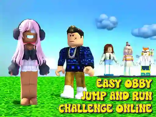 Spēle Easy Obby Jump and Run Challenge Online online