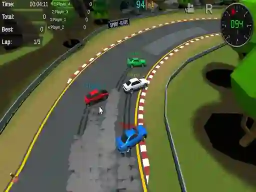 Spēle Fantastic Pixel Car Racing online
