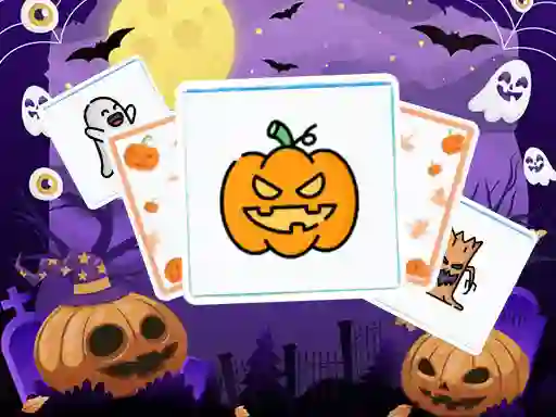 Spēle Scary Memory Halloween online