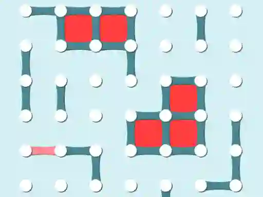 Spēle Dots and Boxes online