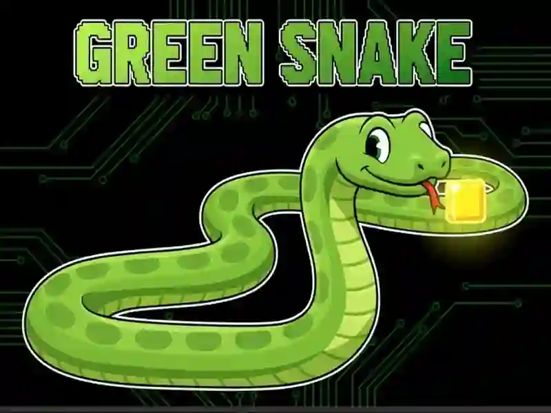 Spēle Green Snake online