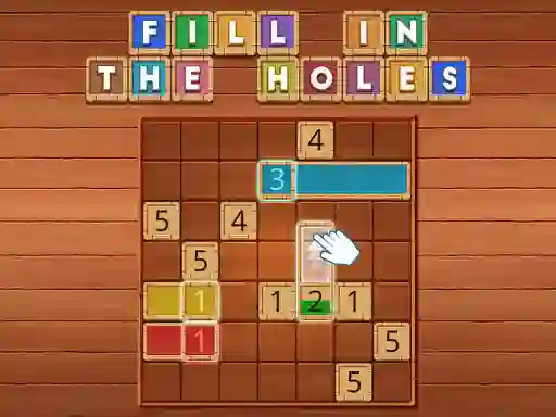 Spēle Fill In the holes online