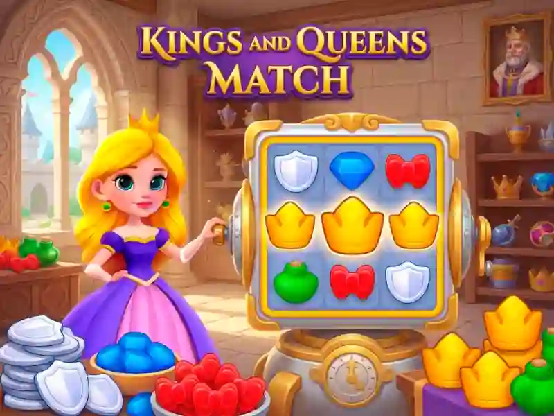 Spēle Kings and Queens Match online