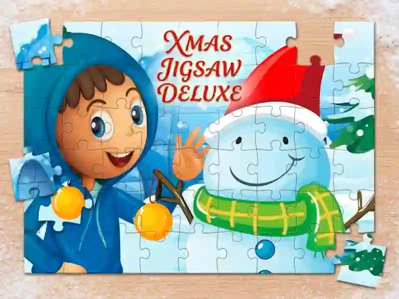 Spēle Xmas jigsaw deluxe online