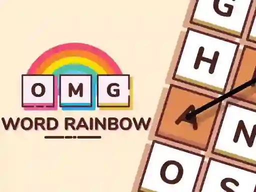 Spēle Omg Word Rainbow online