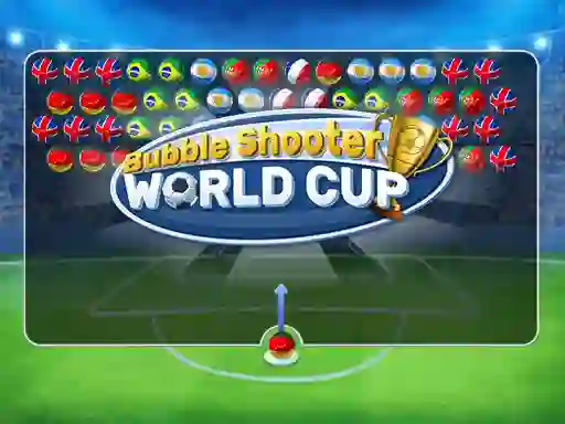 Spēle Bubble Shooter World Cup online