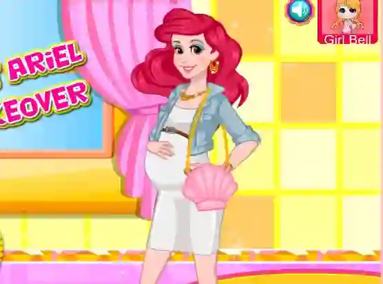Spēle Pregnant Ariel Real Makeover online