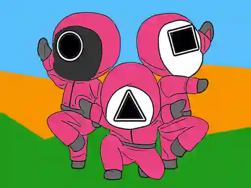 Spēle Squid Coloring Book online