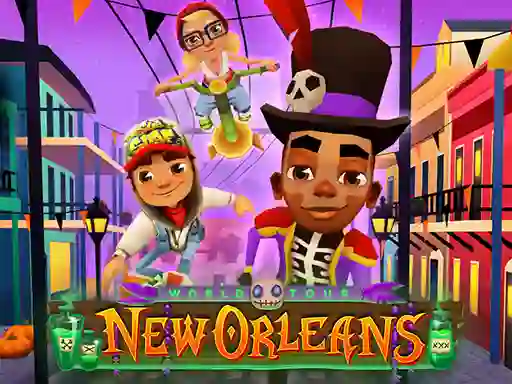 Spēle Subway Surfers: Orleans Halloween online