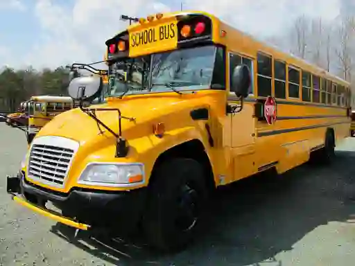 Spēle School Buses Puzzle online