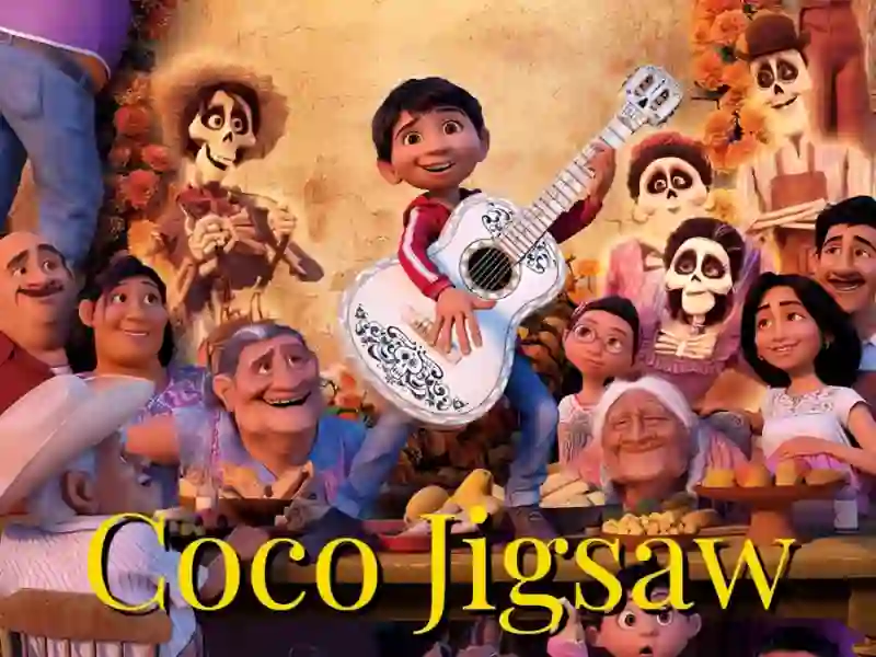 Spēle Coco Jigsaw online