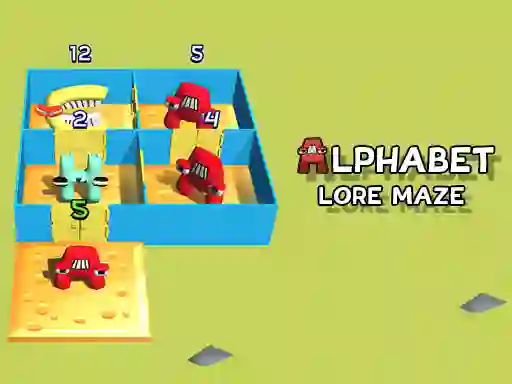 Spēle Alphabet Lore Maze online
