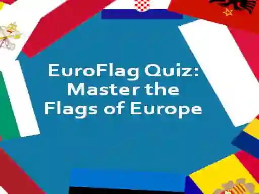 Spēle EuroFlag Quiz: Master the Flags of Europe online