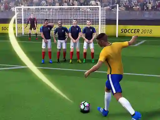 Spēle FreeKick Soccer 2021 online