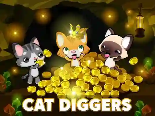 Spēle Cat Diggers online