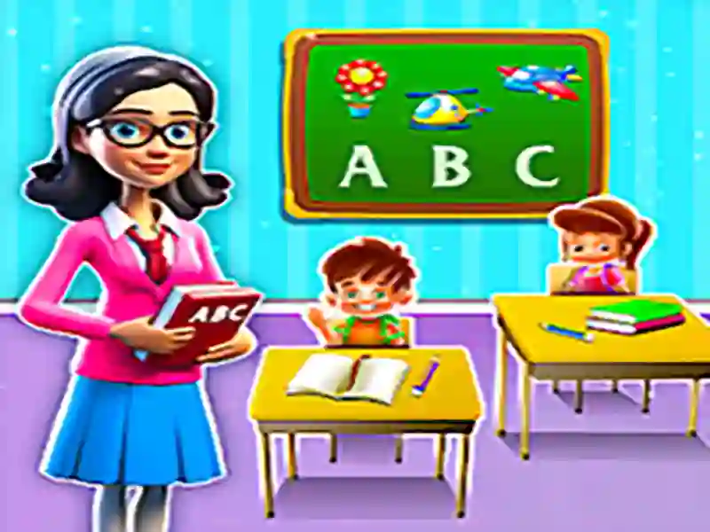 Spēle Kindergarten School Teacher online