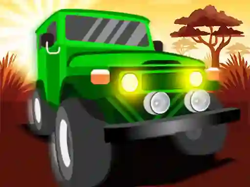 Spēle Africa Jeep Race online