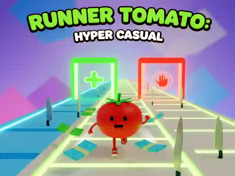 Spēle Runner Tomato: Hyper Casual online