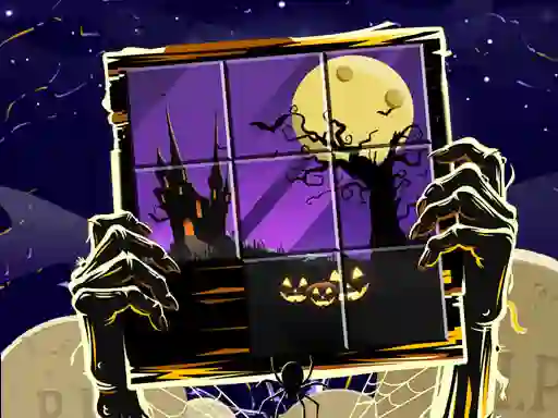 Spēle Puzzle Slide Terror online