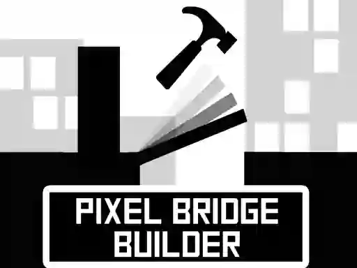 Spēle Pixel bridge builder online