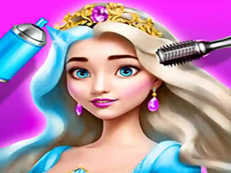 Spēle Princess Hair & Makeup Salon online