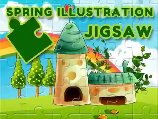 Spēle Spring Illustration Jigsaw online