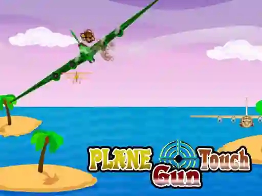 Spēle Plane Touch Gun online