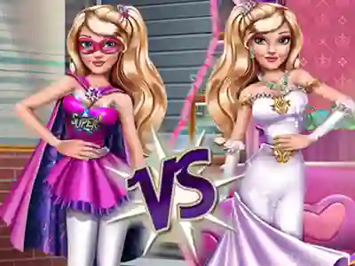 Spēle Superhero Vs Princess online